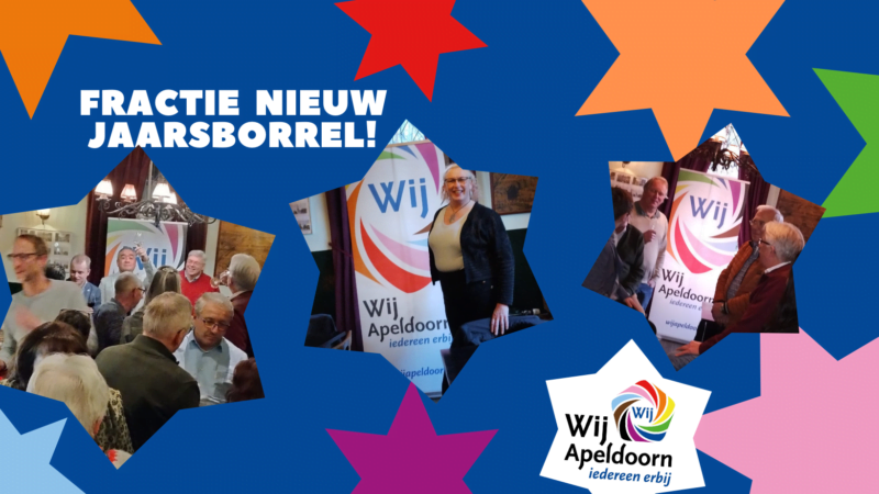 De WijApeldoorn nieuwjaarsborrel!