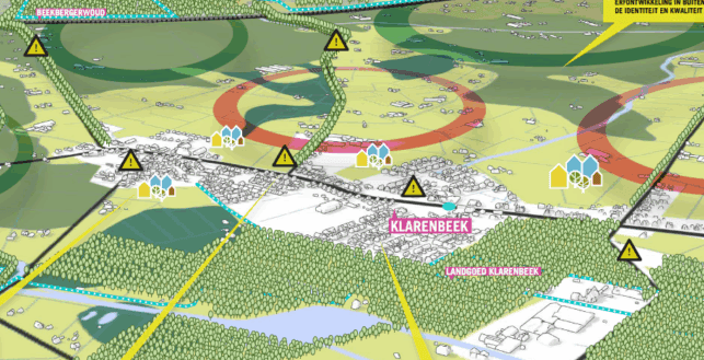 Schetskaart “Klarenbeek 2040” aangeboden