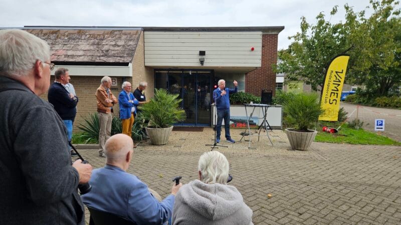 Opening nieuwe clubruimte Modelspoorclub VAMES