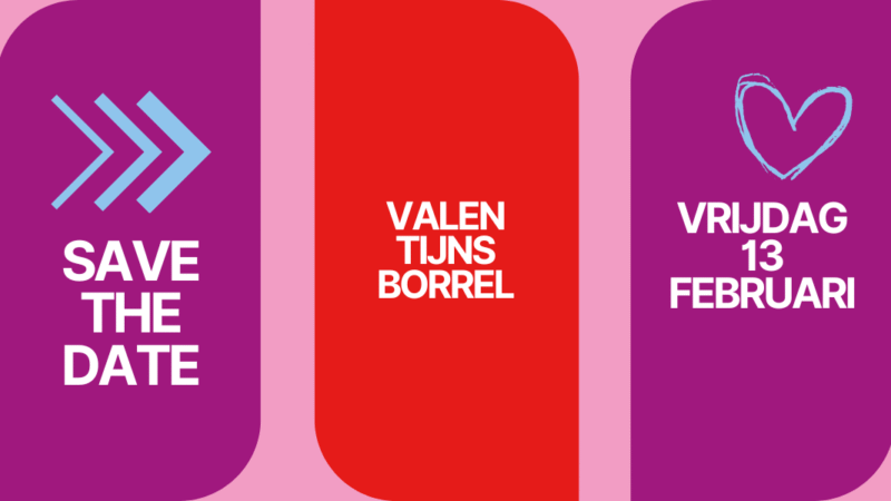 Nieuwjaarsborrel vervalt – Valentijnsborrel komt eraan❤️