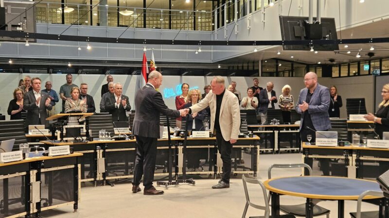 Edwin Hofman tijdelijk raadslid